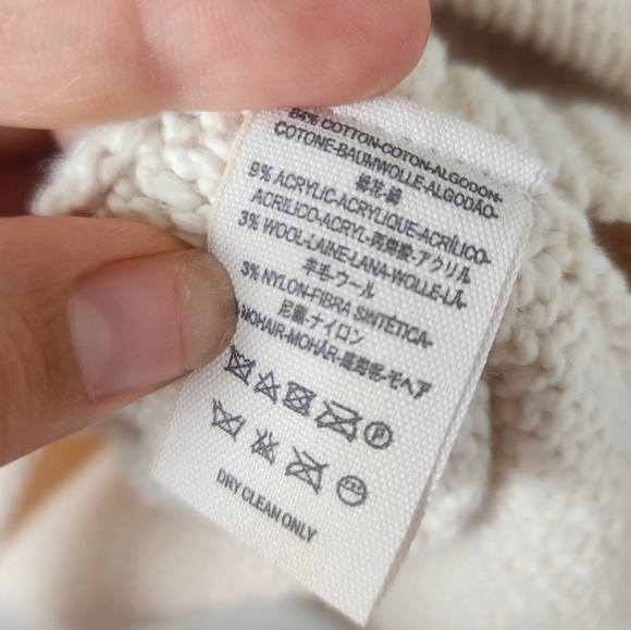 Free People Scotland Wool Blend Fair Isle Knit Puff Sleeve Sweater Dress Mini S - Picture 10 of 12